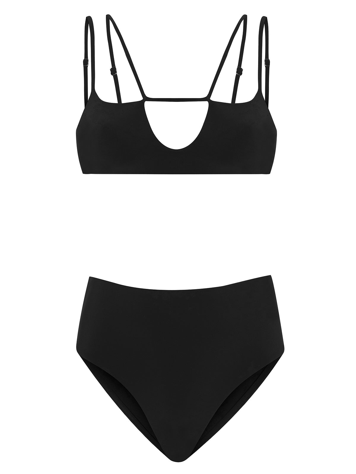 Coastline Bikini Set | Black