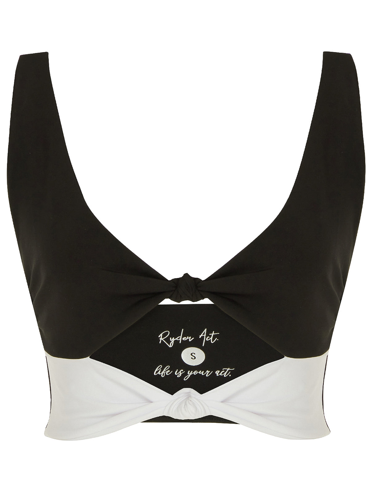 Simple Bw Sport Bra | Siyah