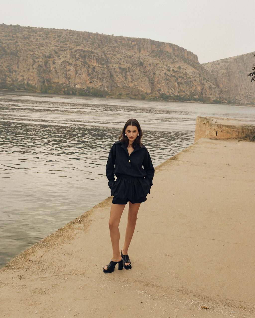 Pearla Shirt - Black