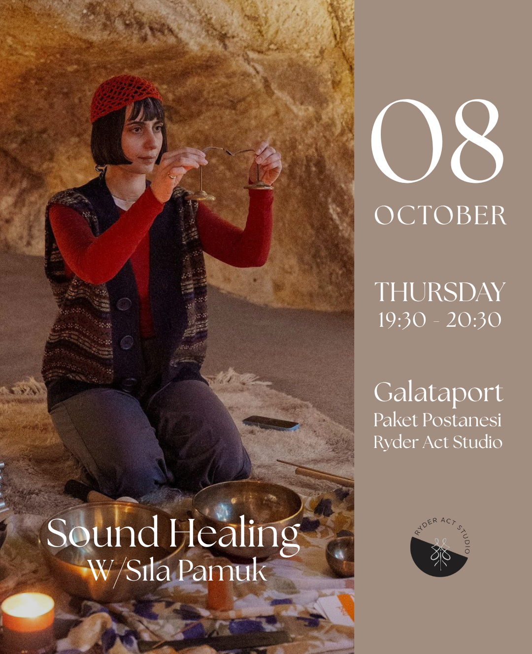 Sıla Pamuk ile Sound Healing | 08 Ekim