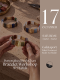 Personalized Birth Chart Bracelet Workshop w/ Piayuli | 17 Ekim