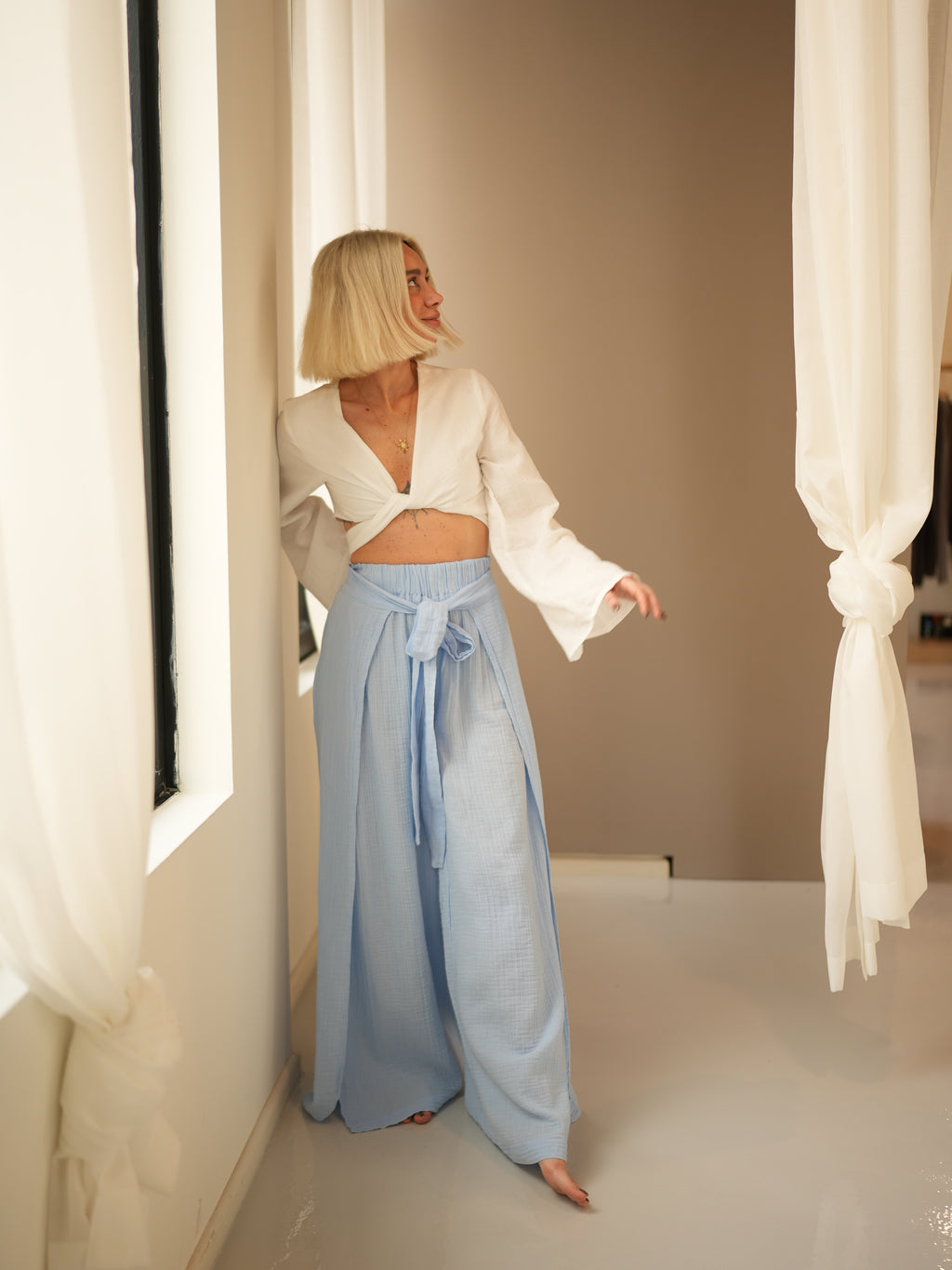 Thala Ocean Blue Pants