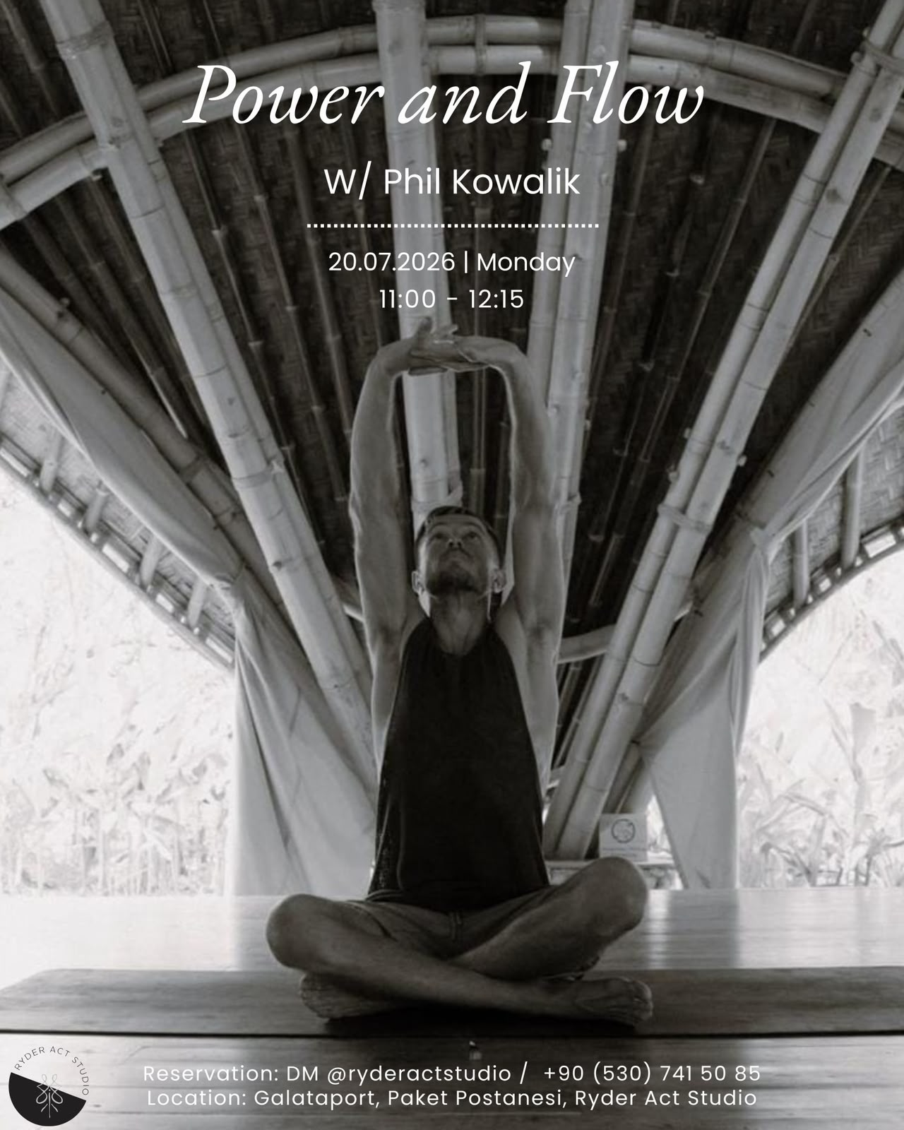 Power and Flow Masterclass w/ Phil Kowalik — 20 Temmuz
