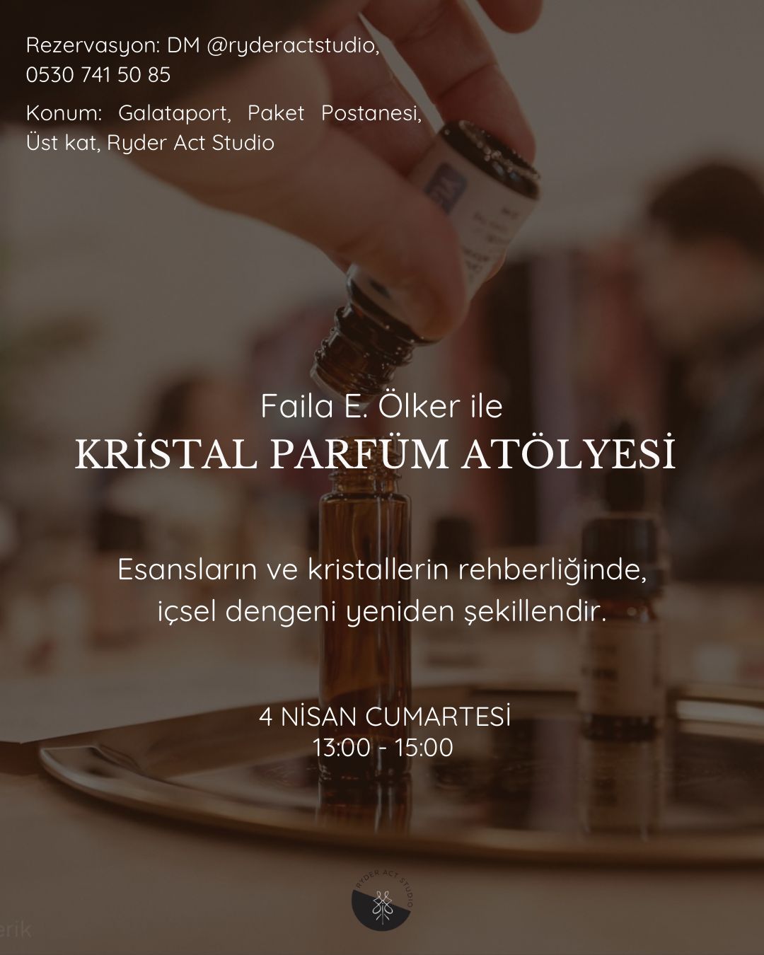 Kristal Parfüm Atölyesi: Kendi İmza Kokunu Keşfet