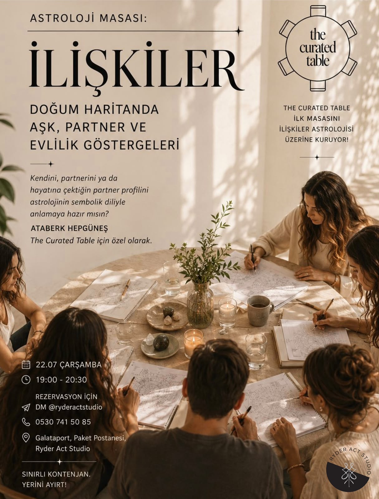 Astroloji Masası: İlişkiler Doğum Haritanda Aşk, Partner ve Evlilik Göstergeleri