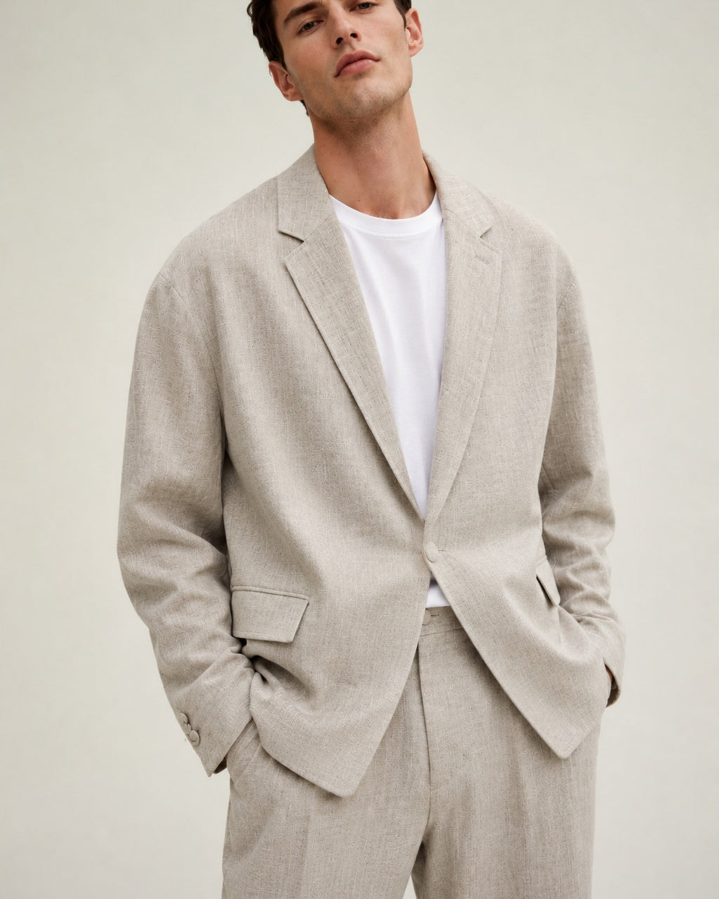 Core Blazer - Bej
