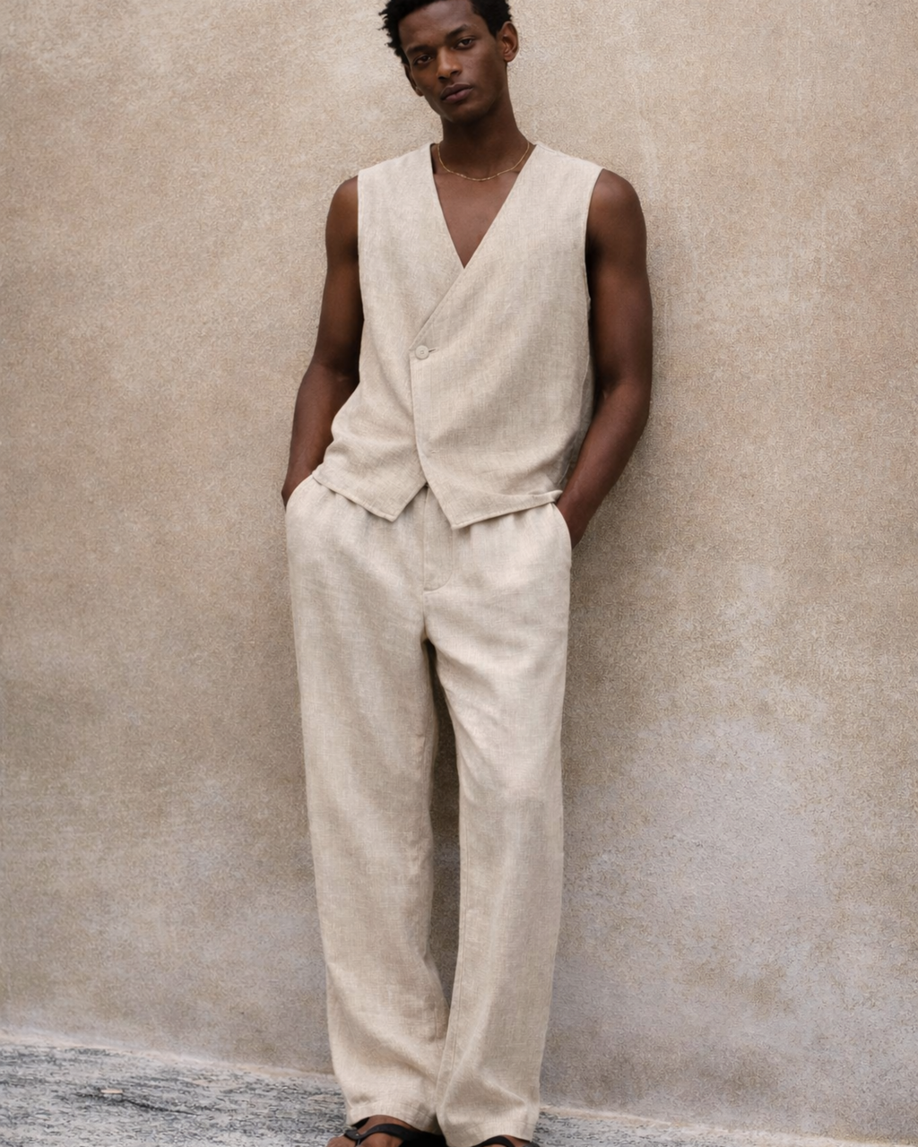 Contour Vest - Bej