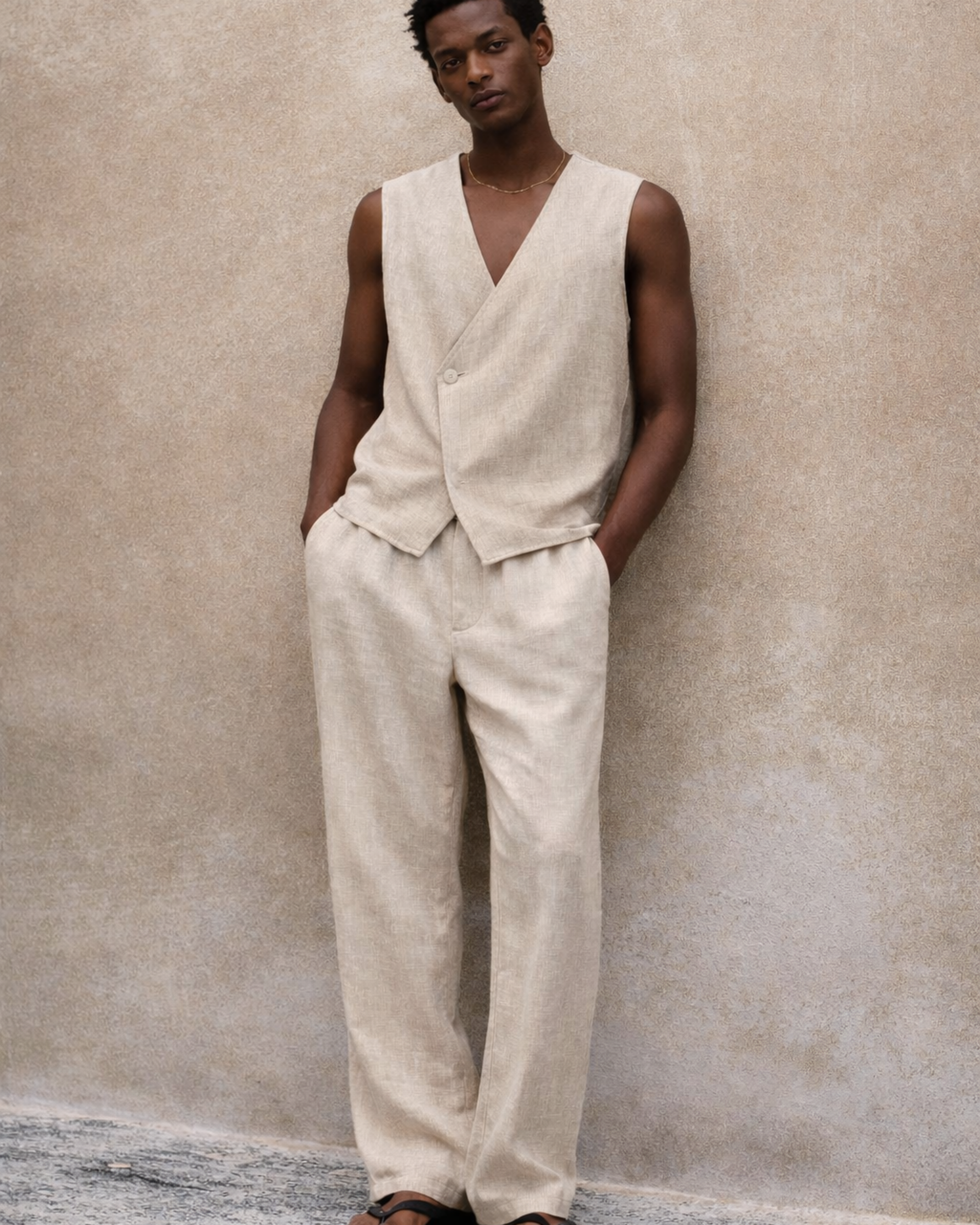 Contour Vest - Bej