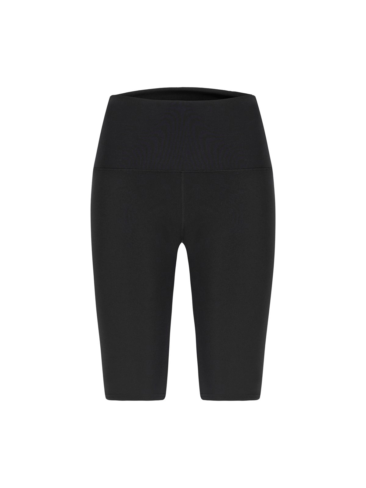 High Waist Biker Short | Siyah