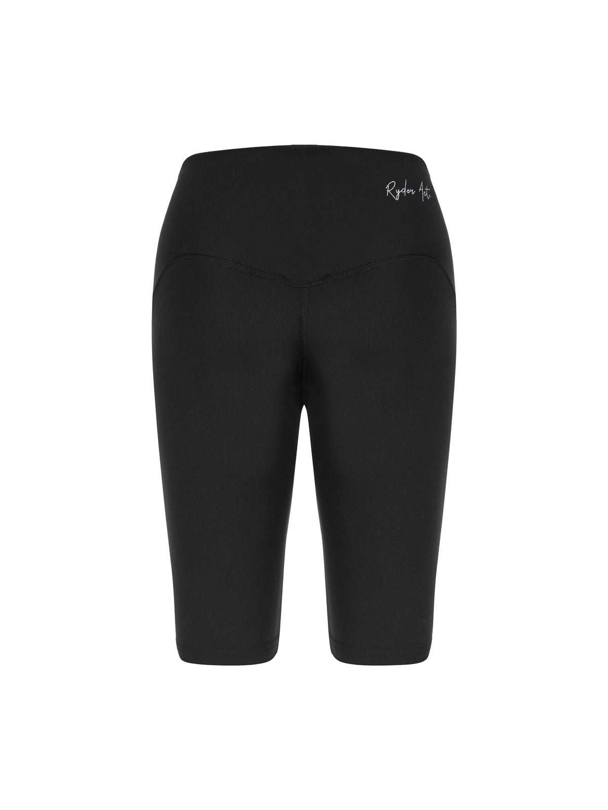 High Waist Biker Short | Siyah