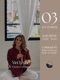 Gizem Göktepe ile Yin Yoga | 3 Ekim