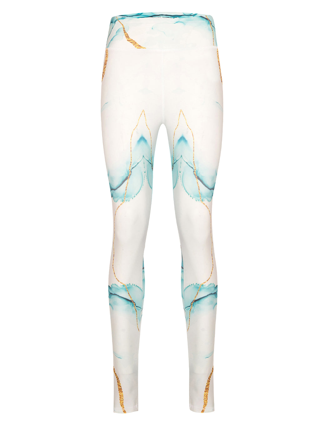 Endurance Printed Leggings | Multicolored - Green