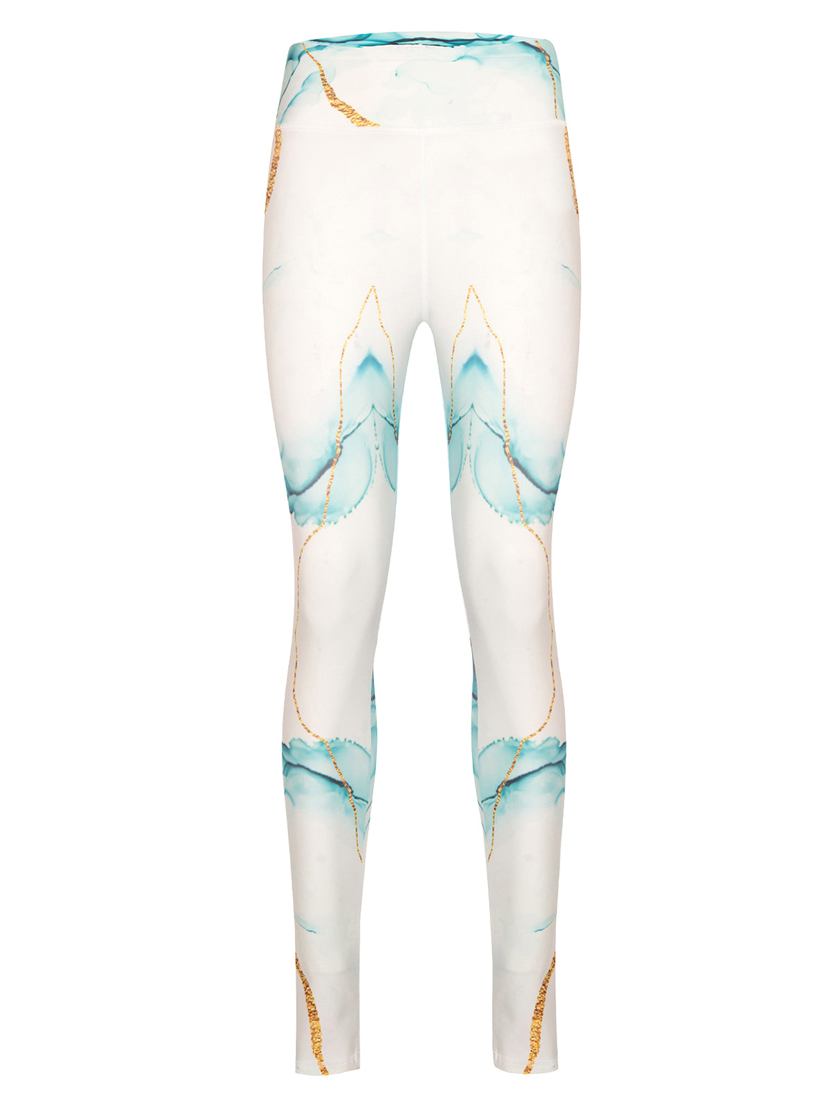 Endurance Printed Leggings | Multicolored - Green