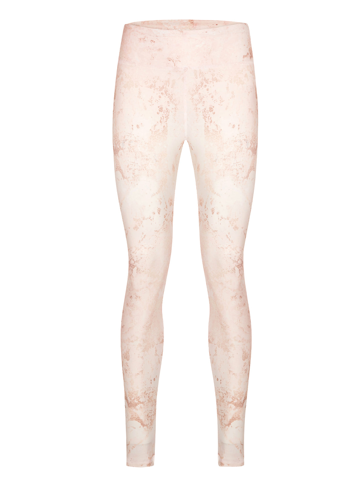 Endurance Printed Leggings- BEIGE