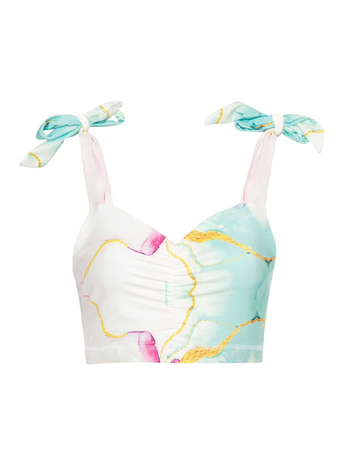 She'S Got Rhythm Crop Loly | Çok Renkli - Pembe