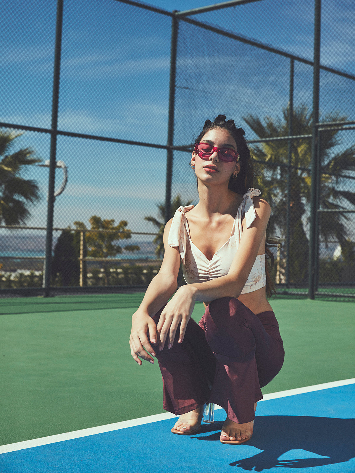 Wonderland Run Leggings | Dark Purple